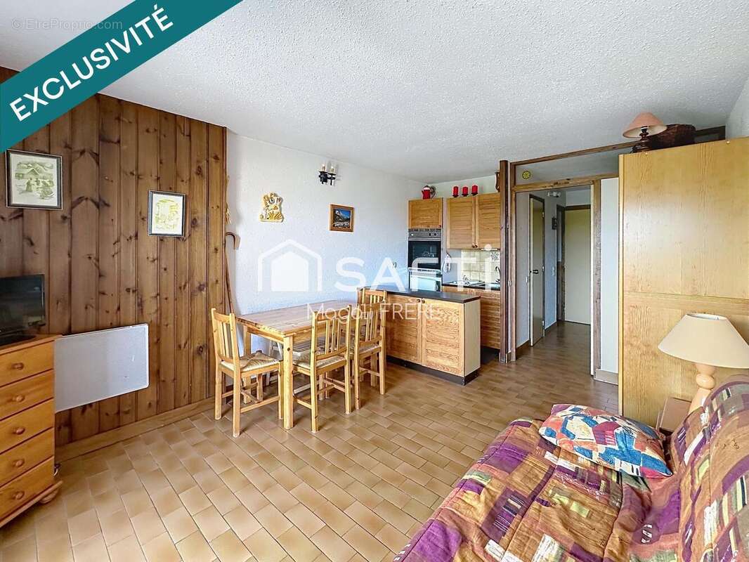 Appartement 24 m² à Ancelle  - photo 3