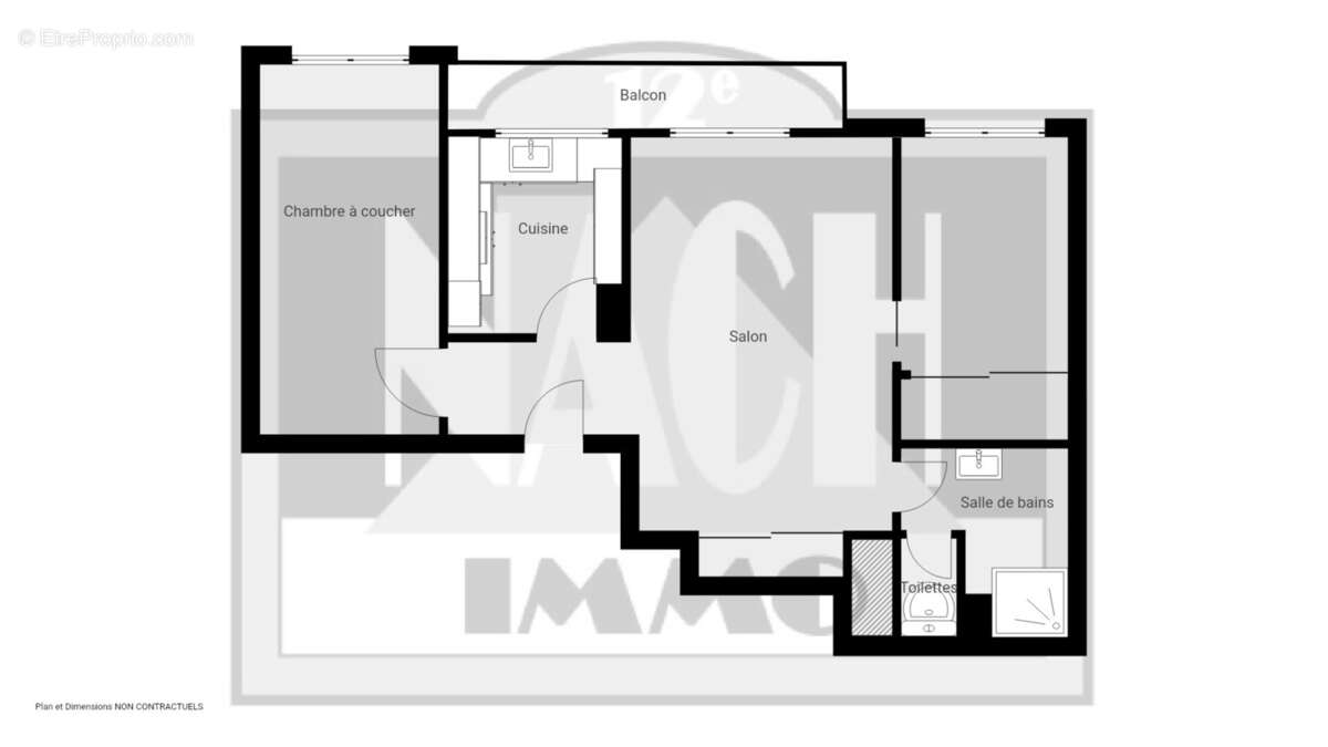 Appartement à PARIS-12E