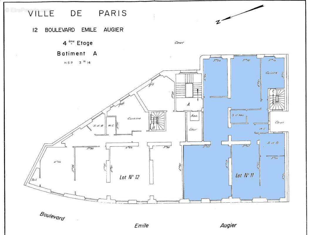 Appartement à PARIS-16E