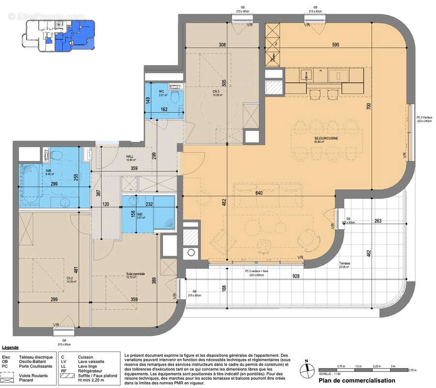 Appartement à LE TOUQUET-PARIS-PLAGE