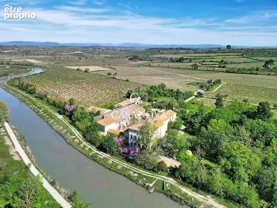 Propriété de charme en bord du Canal du Midi  Ponton privé  À 20 min de Béziers - photo 2