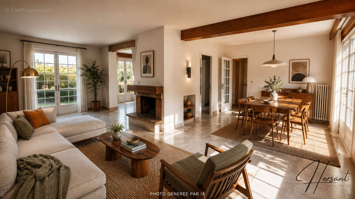 BEAUGENCY, Pavillon familial 4 chambres avec sous-sol total sur 1000 m2 de terrain - photo 5