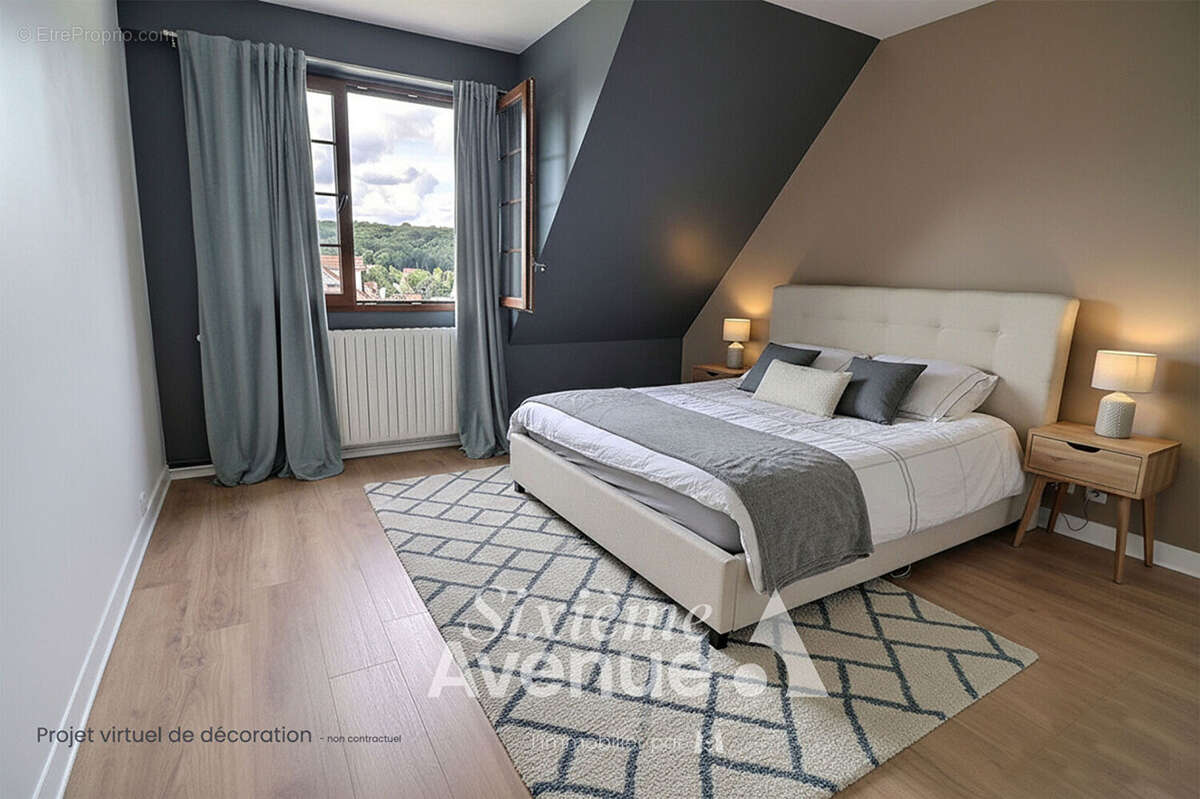 CHAVILLE - MAISON de 7 pièces 294 m2 au sol avec JARDIN - photo 3