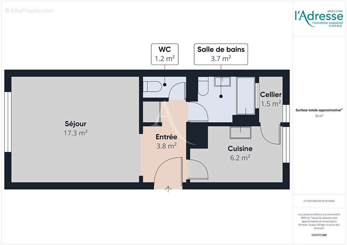 Appartement à SAINT-MAUR-DES-FOSSES