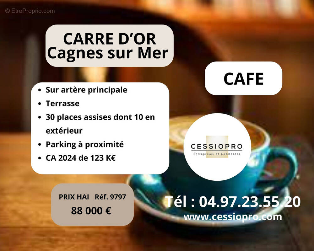 Commerce à CAGNES-SUR-MER