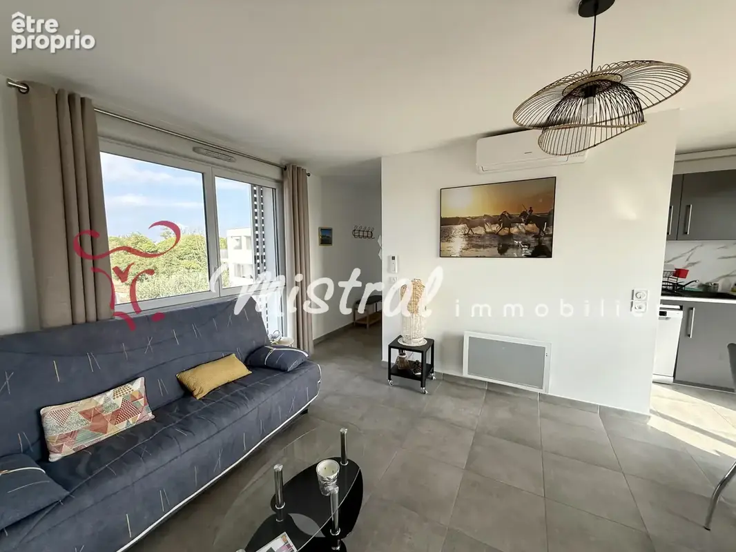 Aigues mortes appartement recent 2 chambres, terrasse, parkings vue camargue - photo 6