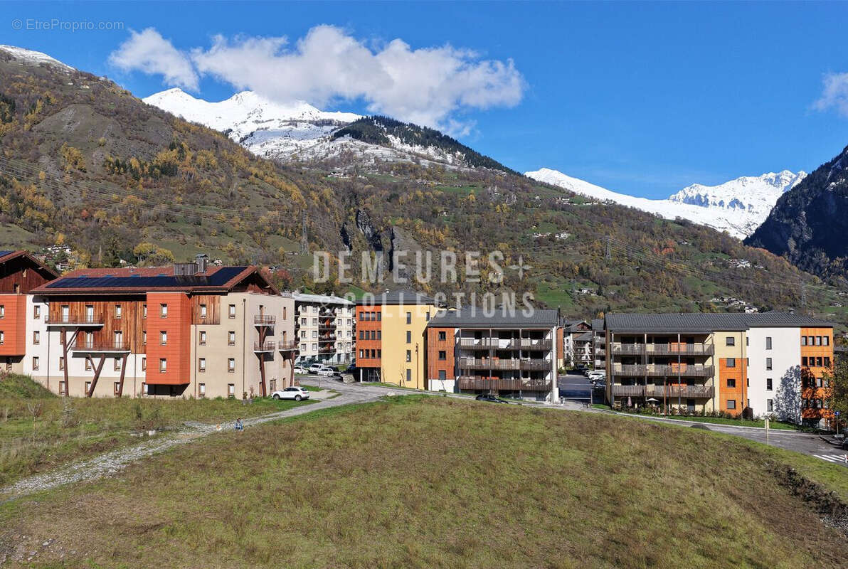 Vue depuis balcon - Appartement à BOURG-SAINT-MAURICE