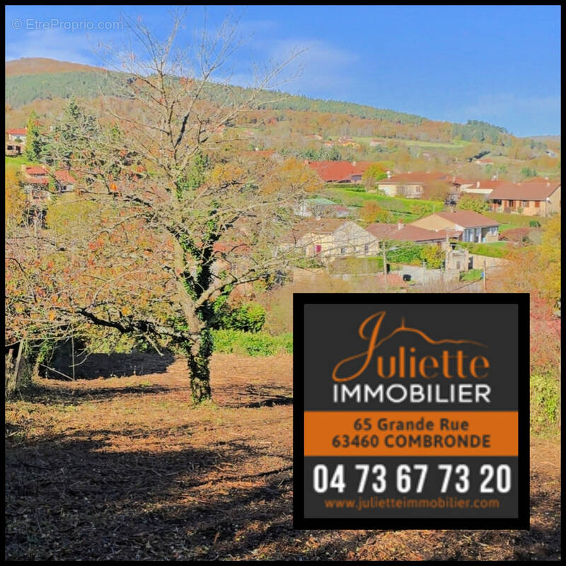 Terrain à COMBRONDE