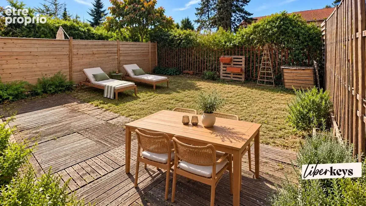 Caluire-et-Cuire – Vernay  Maison de ville 93 m² – 3 chambres – jardin - 1 box & 1 place de stationnement - photo 6