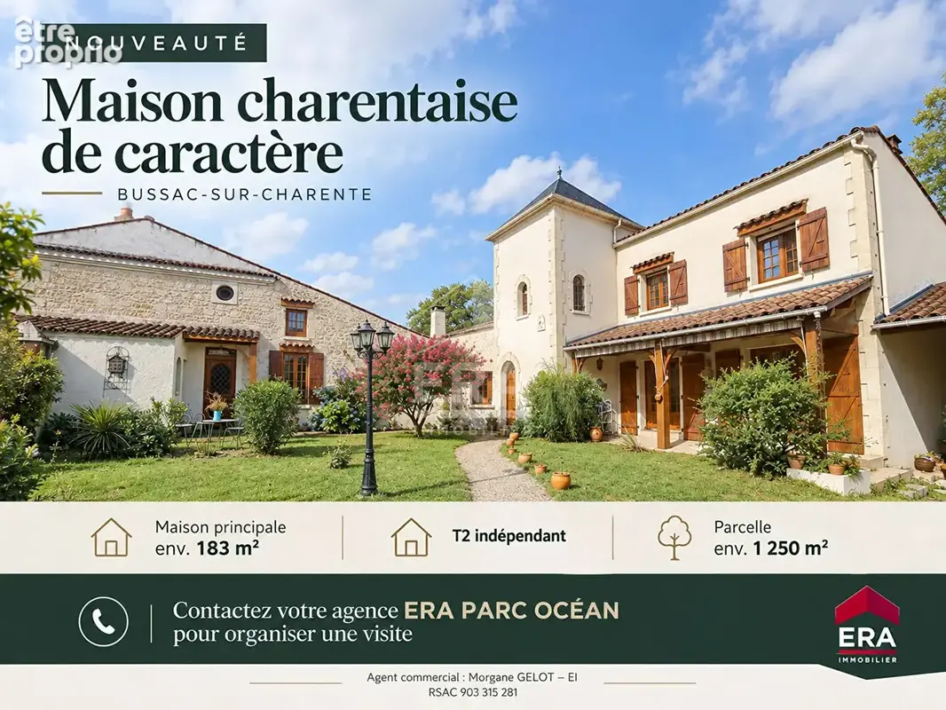 Photo Maison à Bussac-Sur-Charente au prix de 365 680€
