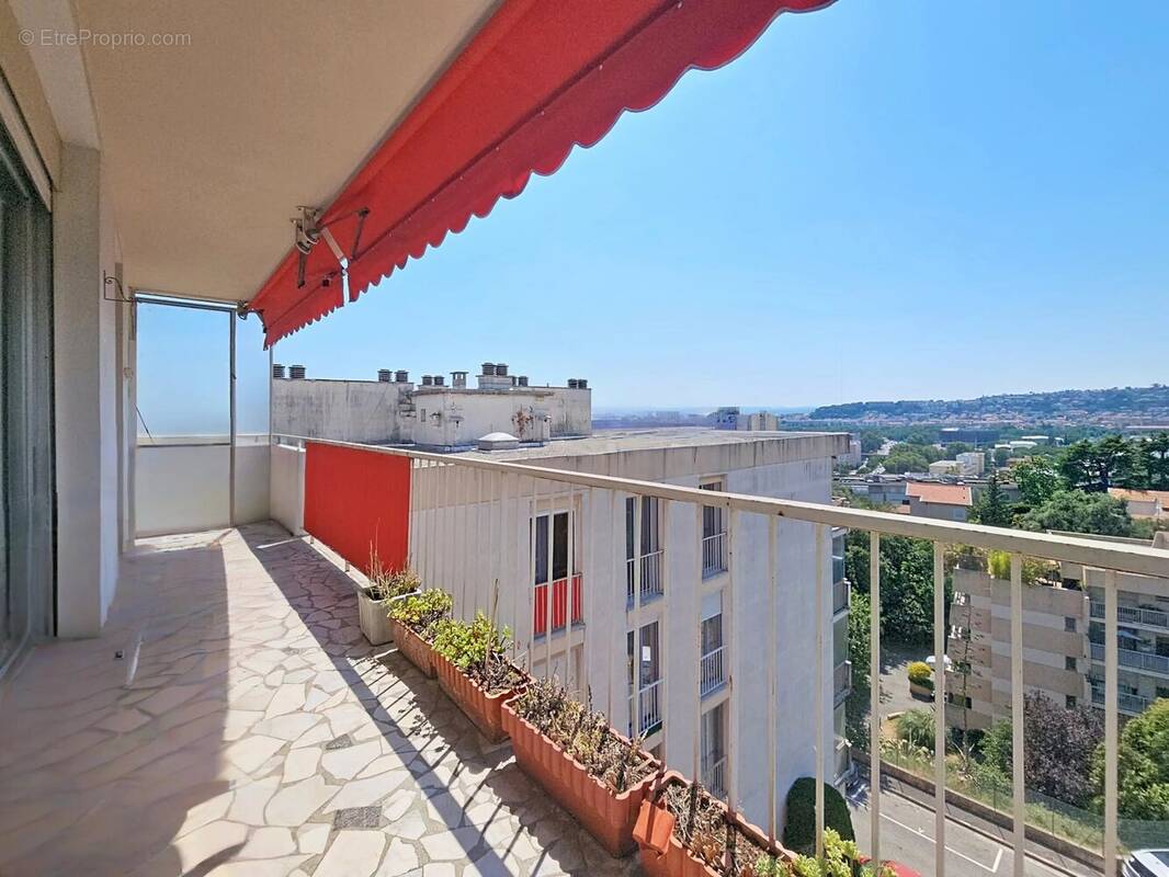 Nice ouest – sainte-marguerite – 4 pièces – terrasse – vue mer – parking – cave - photo 11
