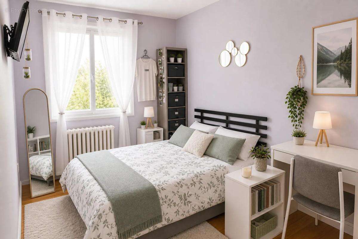 Maison louée 5 pièces avec grand jardin à Chaptelat - photo 7
