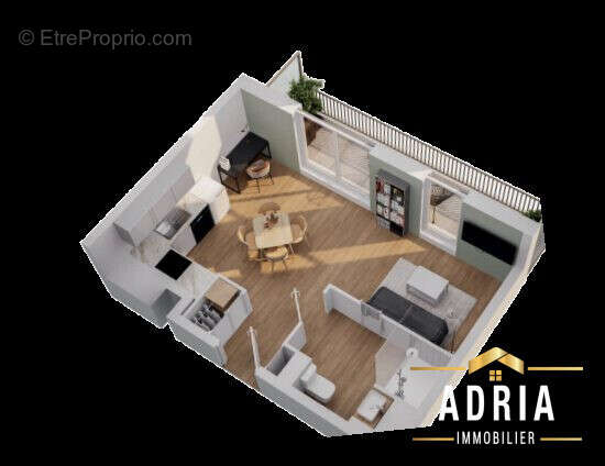 Appartement 38 m² à Nantes  - photo 9