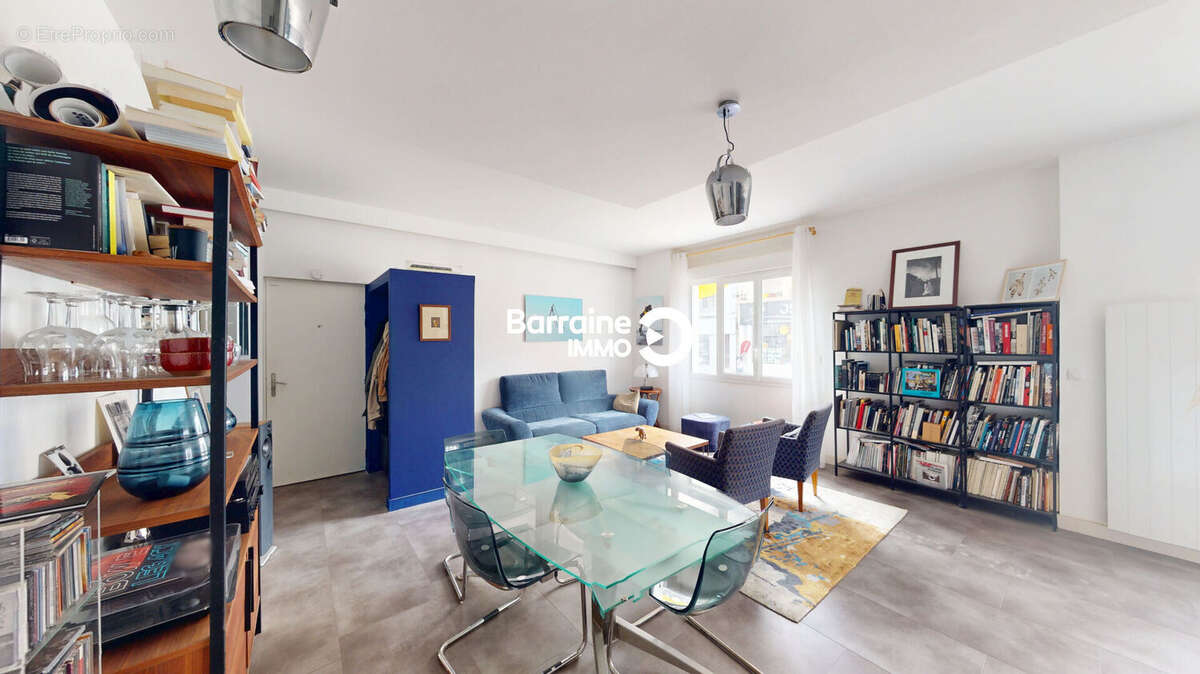 A vendre brest centre ville jean jaures appartement t2 70.72 m² - photo 7