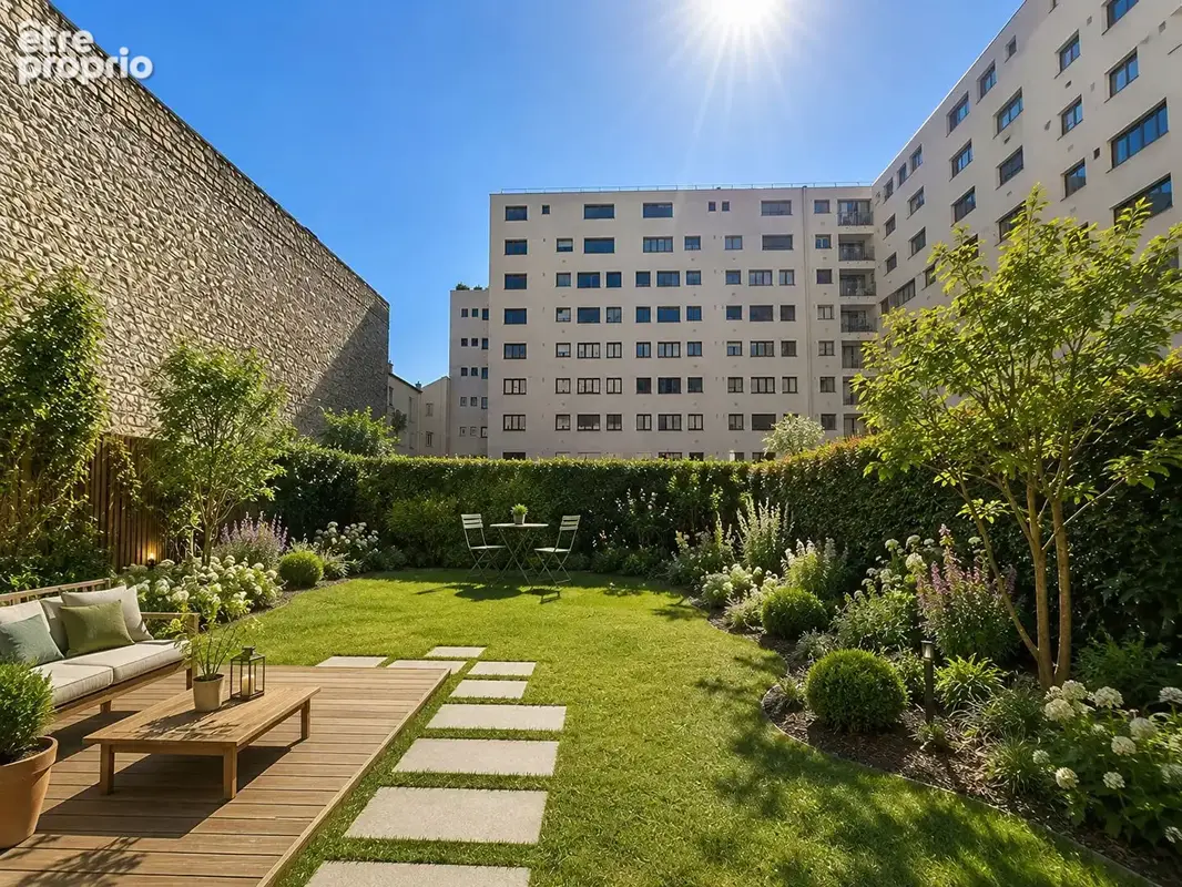 Grand jardin à Paris - photo 3