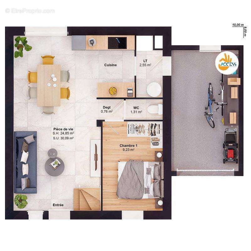 Maison 6 pièces 82 m2 - photo 6