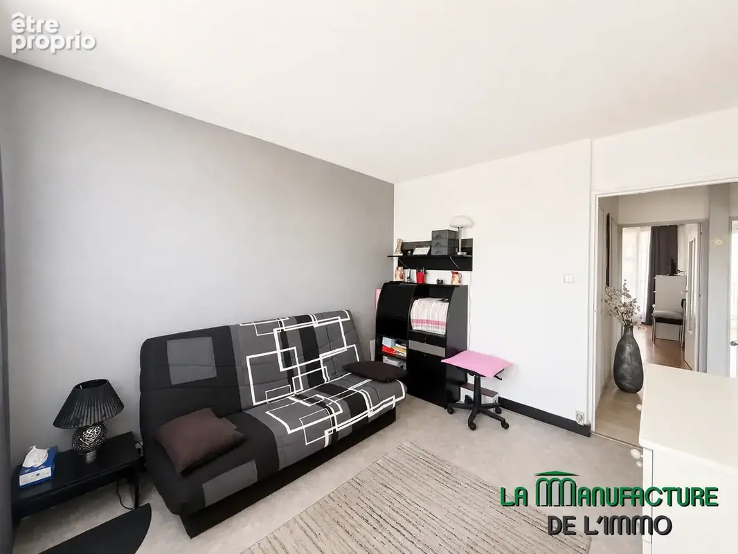 Appartement t4 78m2  deux chambres balcon - photo 14