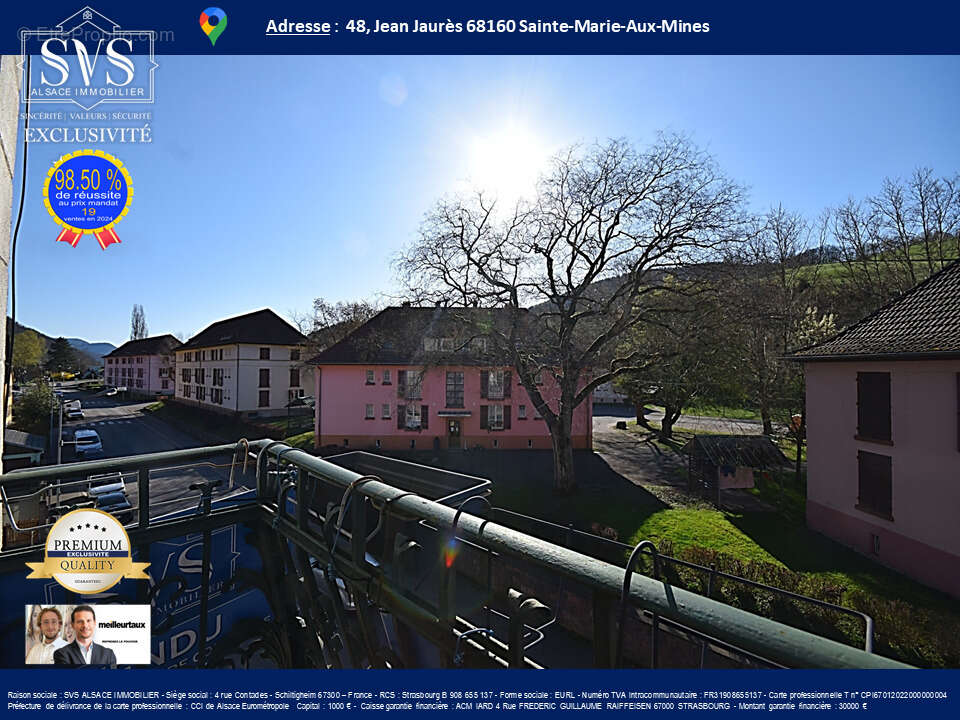 Appartement à SAINTE-MARIE-AUX-MINES