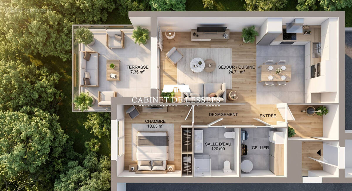 Appartement à LAHONCE