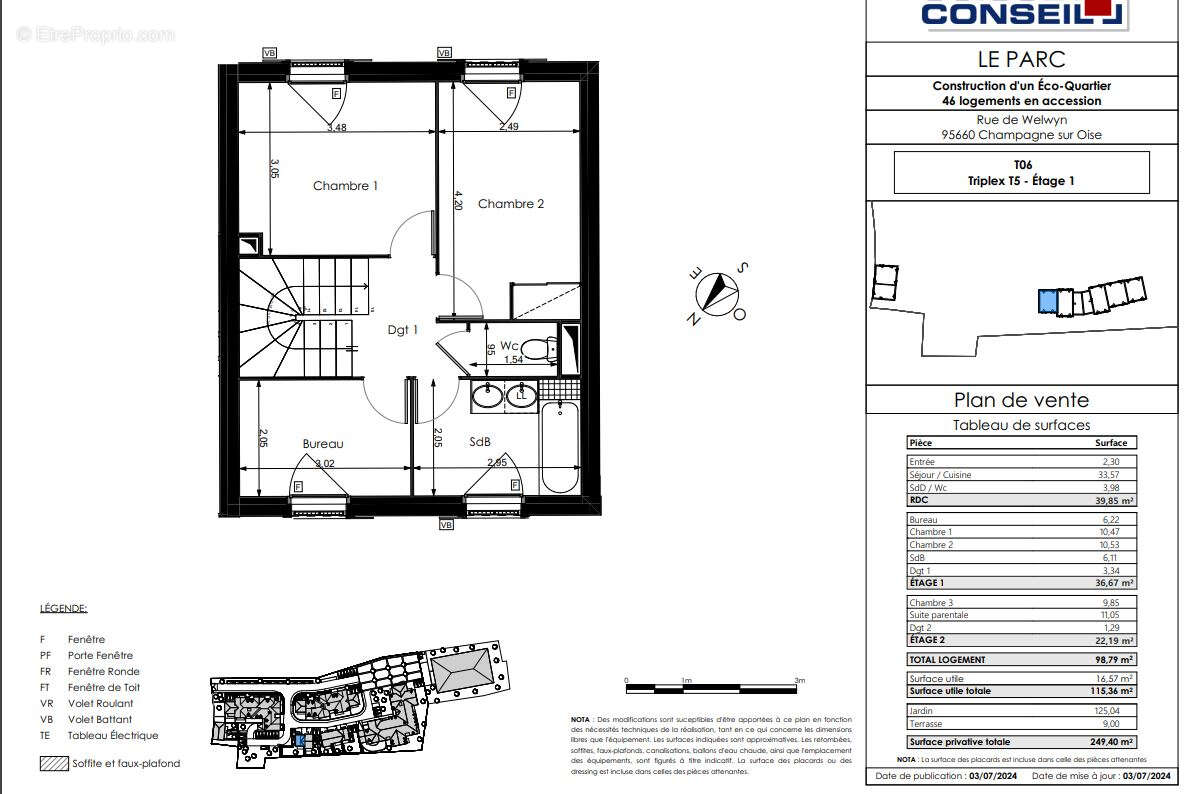 Maison à CHAMPAGNE-SUR-OISE