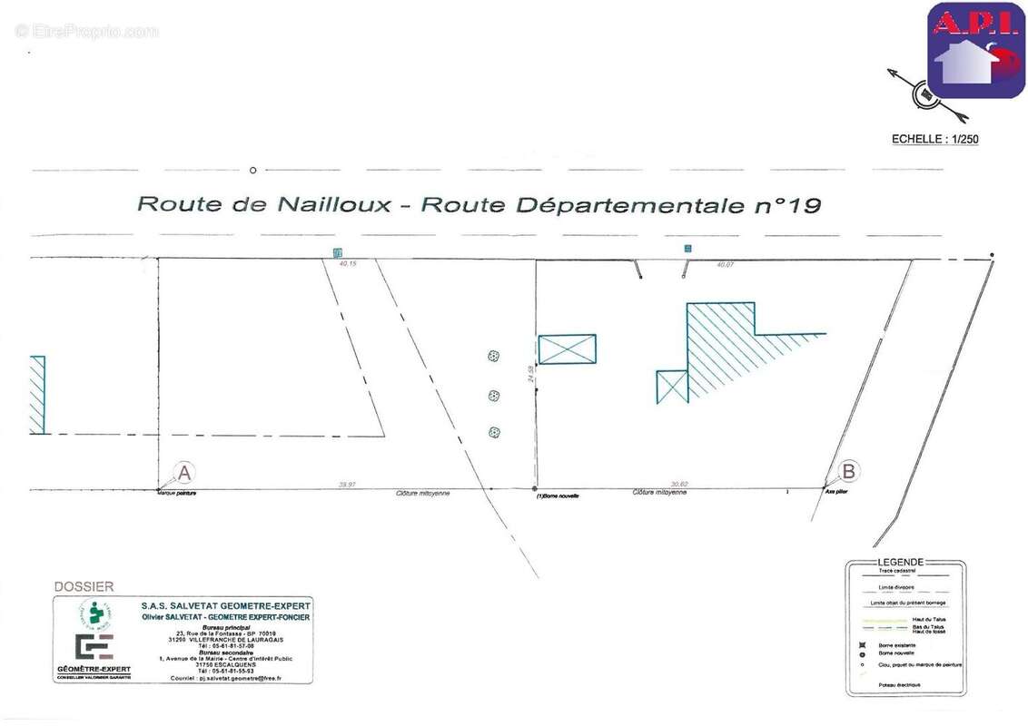 Terrain 990 m² à Saint-Leon  - photo 6