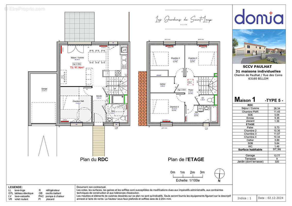 Maison à BILLOM