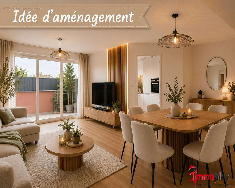 Appartement Sierentz Centre 90 m2 - 3 chambres - Terrasse - photo 16