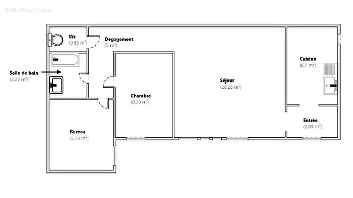 Appartement à PARIS-3E