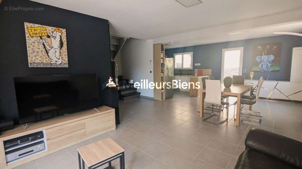Gigean villa 4 chambres terrain clos 384 m² vaste pièce à vivre - photo 3