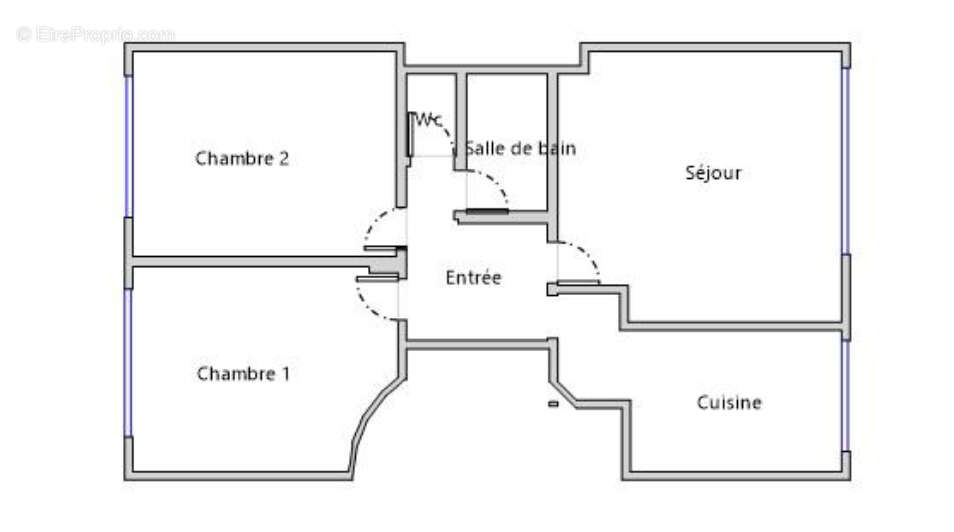 Appartement à PARIS-18E