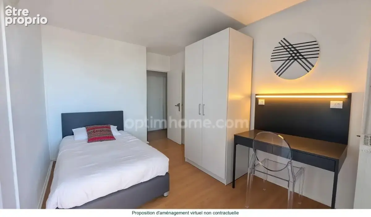 Appartement Gradignan - T3 lumineux de 61 m2- ascenseur - parking et fort potentiel - photo 2