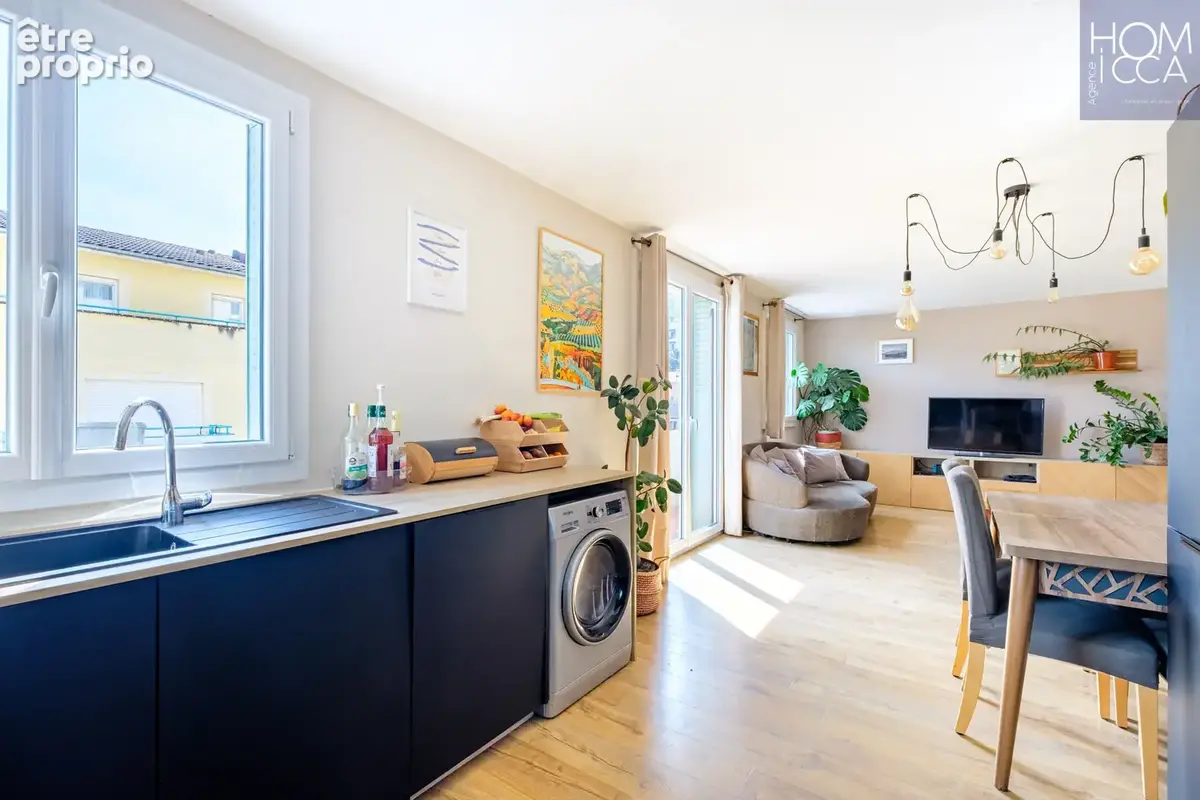 A vendre appartement t3 quartier de vaise - photo 3