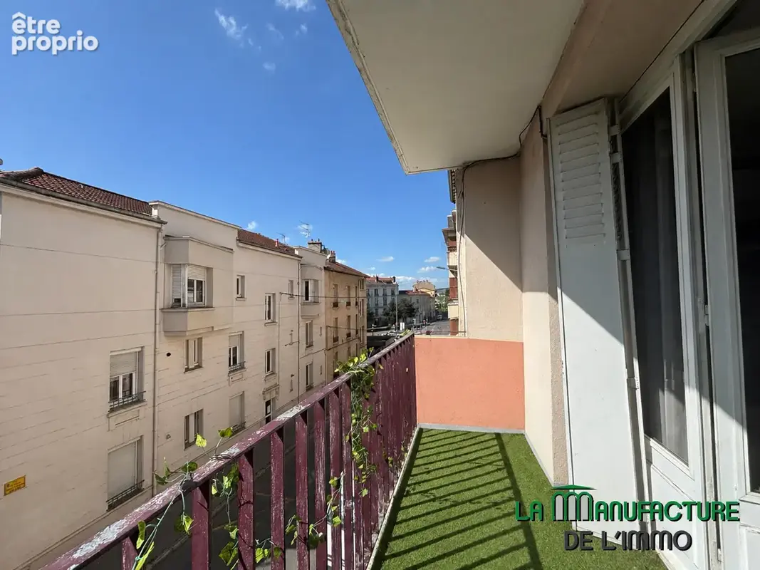 Saint etienne jules janin/chateaucreux - appartement t3 loué de  61.98m2 avec balcon - photo 4