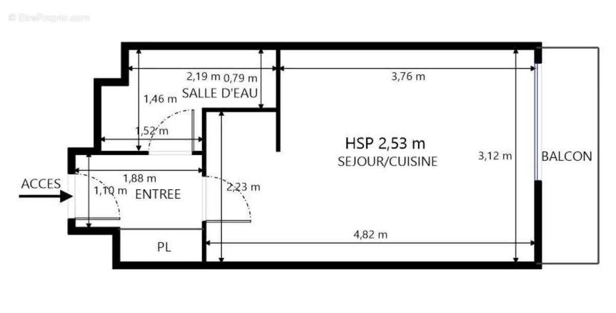 Appartement à PARIS-13E