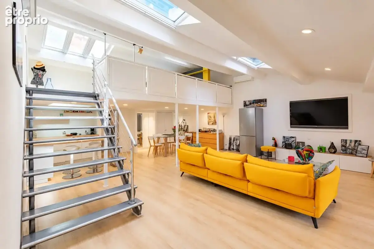 Cannes banane — adresse prestigieuse — magnifique loft duplex  4 p de 115 m²lc - photo 3