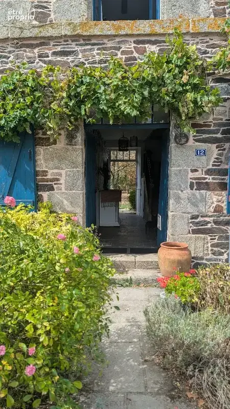 Maison de caractère en pierres avec terrain et un bois en bord de Blavet - photo 2