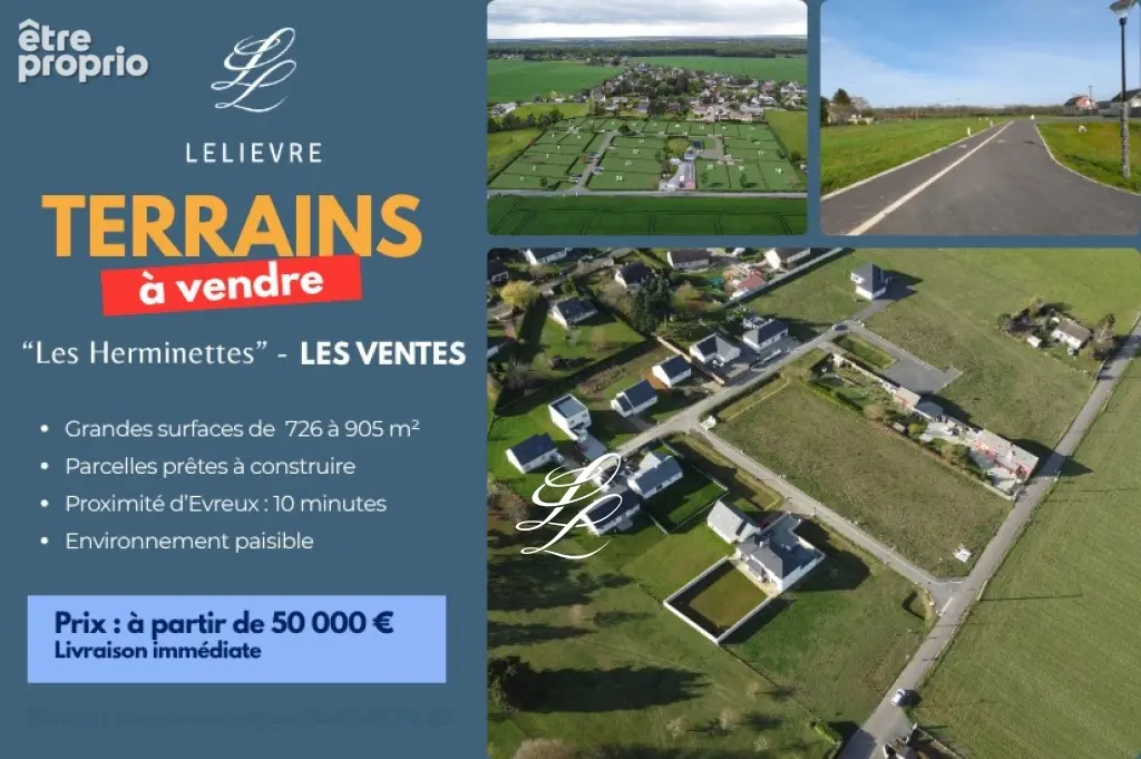Terrain à LES VENTES