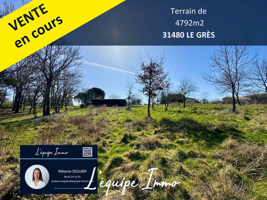Terrain à LE GRES
