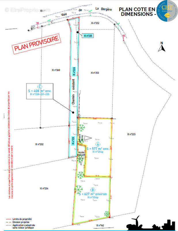 Terrain à PLELAN-LE-GRAND