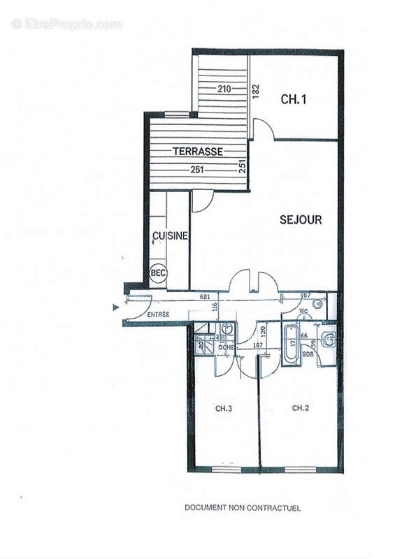 Appartement à PARIS-3E