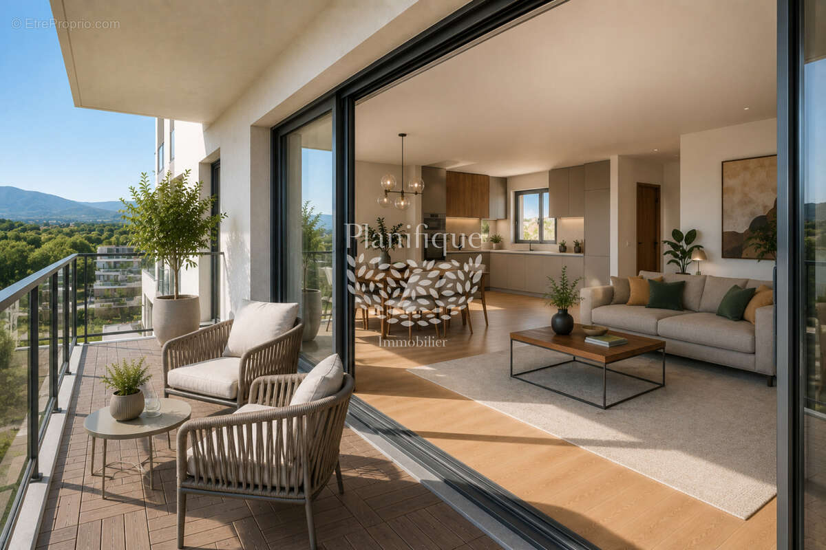 Un appartement trois pièces lumineux aux portes de la Suisse - photo 8