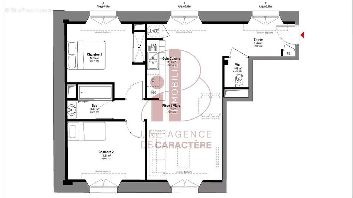 Appartement à FONTAINEBLEAU