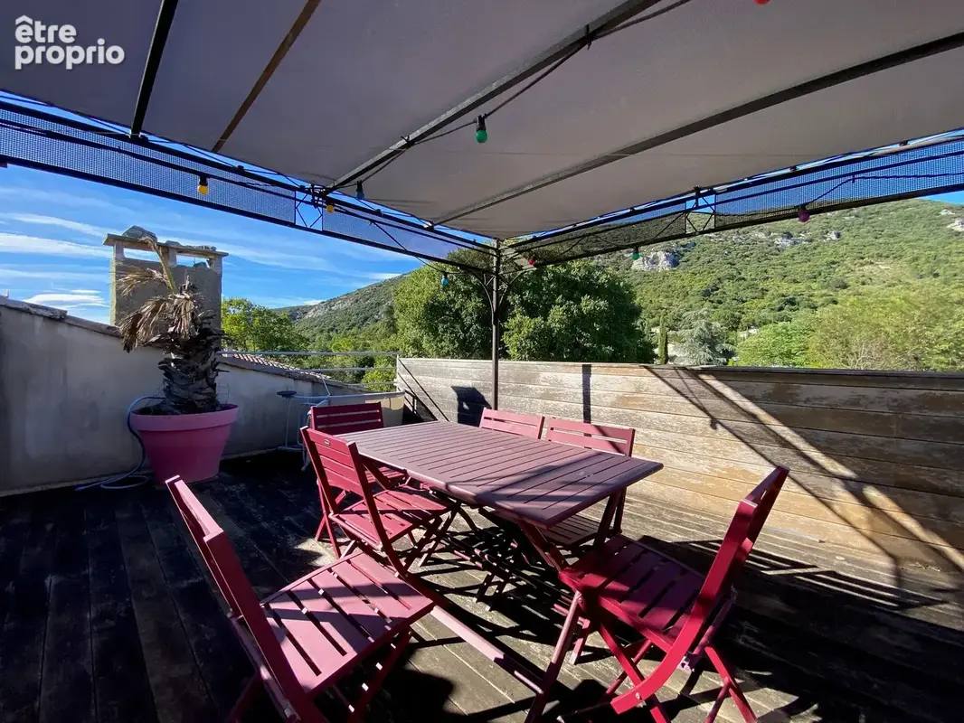 Achat / Vente Maison de Village de Caractère 160 m2 — Seynes (30320 - Proche Uzès) — Terrasse Tropézienne 33 m2, Cour, Garage &  - photo 6