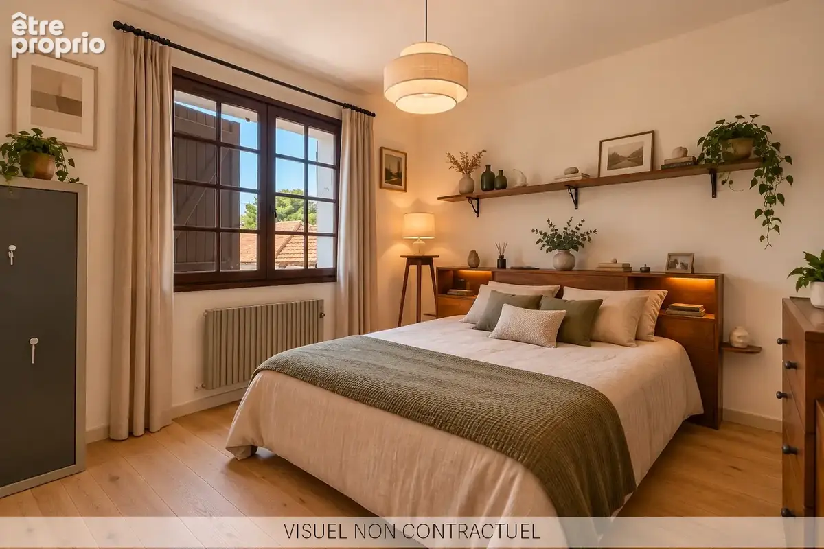 Centre ville, vaste villa T6 à rafraichir, garage, jardin de 735 m2 et aperçu mer - photo 8