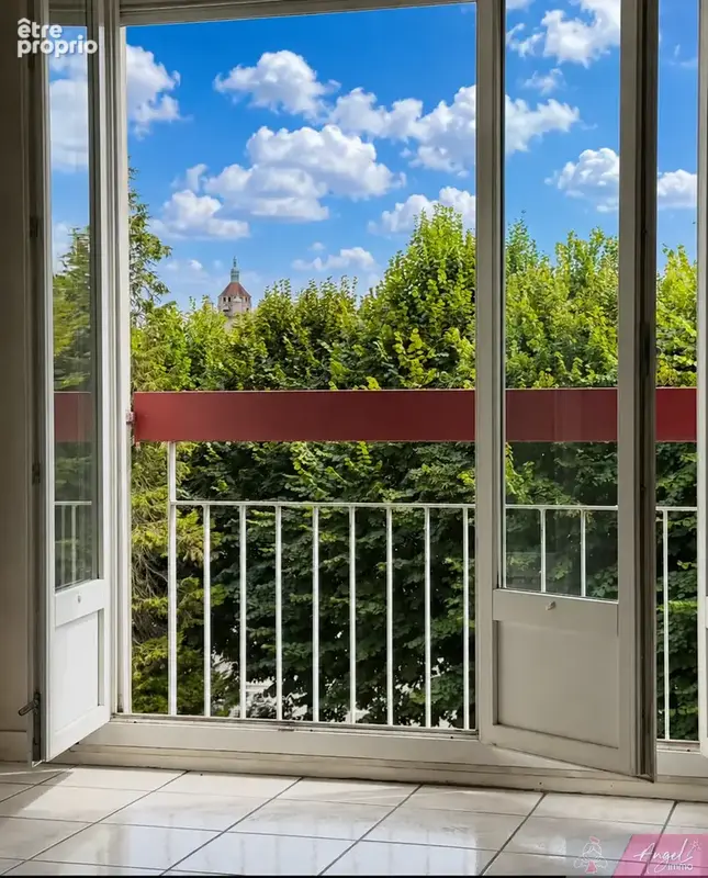 DOLE   T4 lumineux avec balcon et vue directe sur la Collégiale - photo 3