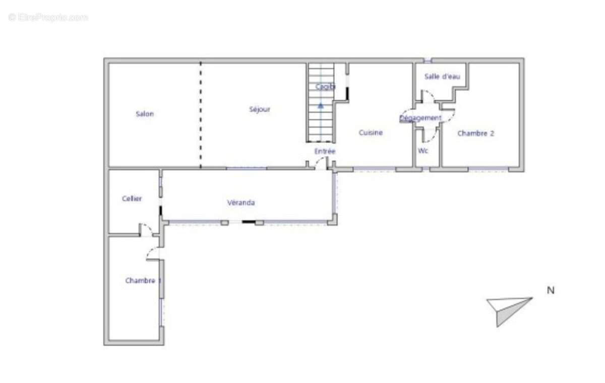 Maison 124 m², 460 m² de terrain - photo 2