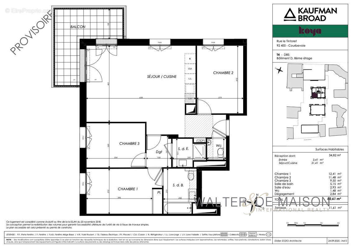 Appartement à COURBEVOIE