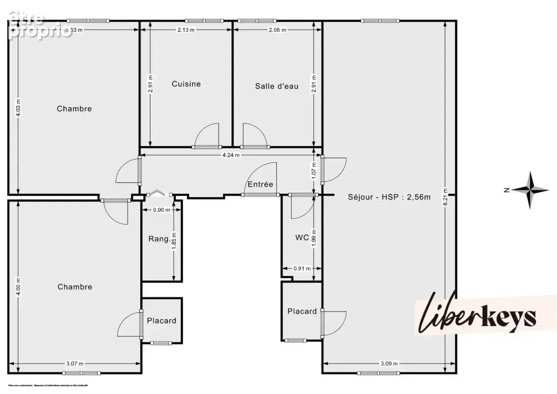 Alfortville – T3 traversant 72 m², double séjour et 2 caves - photo 12