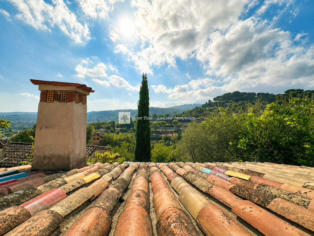 Saint-paul-de-vence   charmante maison d’artiste avec vue sur la campagne - photo 9