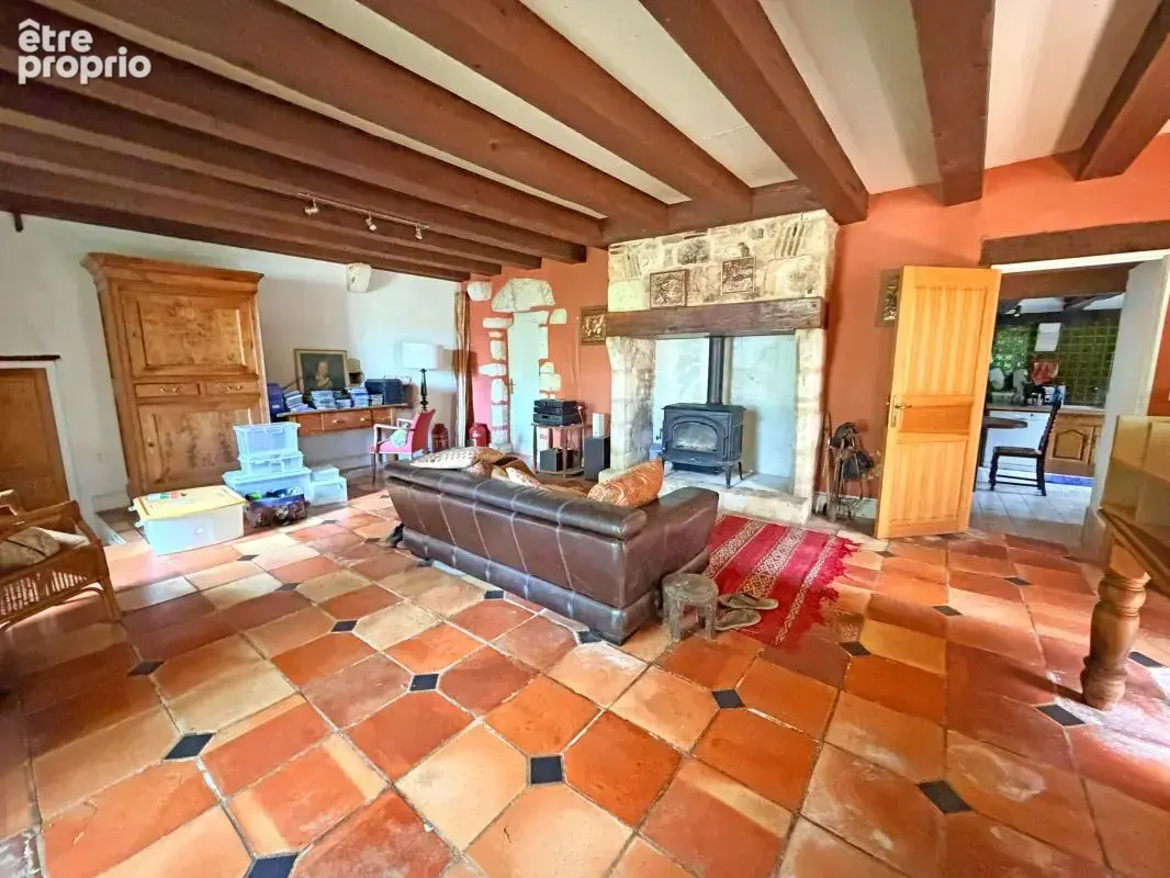 Maison en pierre, piscine, 3,5 hectares - photo 4